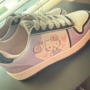 Hello Kitty Sneakers - Pink, White, and Black